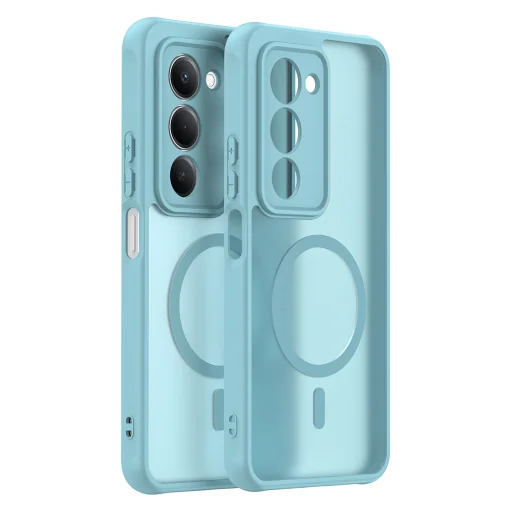 Xiaomi Redmi 15 4G Techsuit - HaloFrost II MagSafe - Mint Green tok - 1