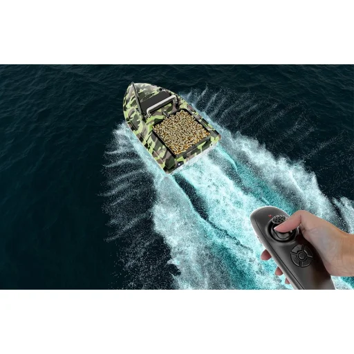 Flytec V050 etetőhajó (terepmintás zöld) 12000mah - 12