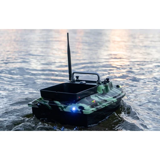 Flytec V050 etetőhajó (terepmintás zöld) 12000mah - 5