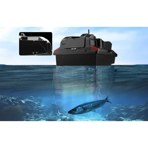 Flytec V801 etetőhajó 7,4 V-os 5200 mAh-s - 13