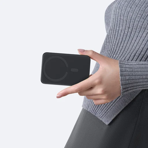  Baseus EnerFill FM11 Ultra-Mini 10000mAh 22.5W MagSafe Kompatibilis Power Bank Baseus Simple USB-C 20V/3A 30 cm Kábellel - Fekete - 10