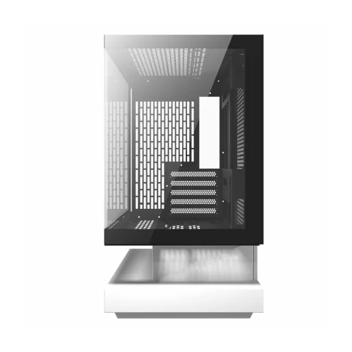 Darkflash F1 Számítógépes Ház Fehér 6 ARGB Ventilátorral - 4