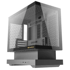 DarkFlash F1 számítógép ház (Fekete) 6 ARGB ventilátorral