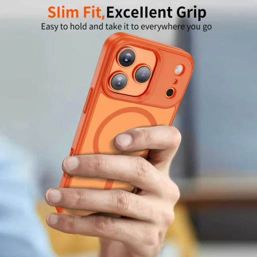 iPhone 17 Pro Max Matte Kozmikus Narancs tok - 6