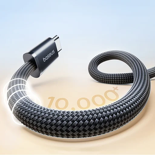 Baseus Dynamic 4 Pro Fast USB-C Kábel - USB-C 100W 1m - Fekete - 8