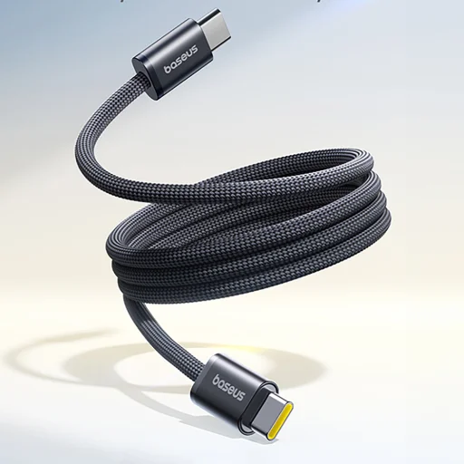 Baseus Dynamic 4 Pro Fast USB-C Kábel - USB-C 100W 1m - Fekete - 9