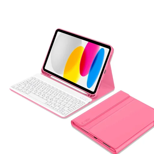 iPad 10.9” 2022 / 11” 2025 tok Tech-protect Sc Pen + Keyboard Magenta - 2