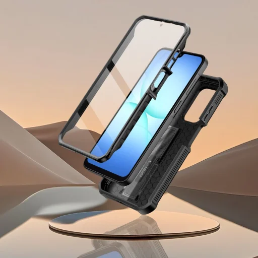 Samsung Galaxy A17 4G / 5G tok Tech-protect Kevlar Cam+ Fekete - 4