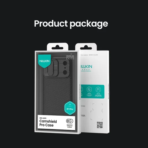  Apple iPhone 17 Pro Kék Nillkin CamShield PRO tok - 9