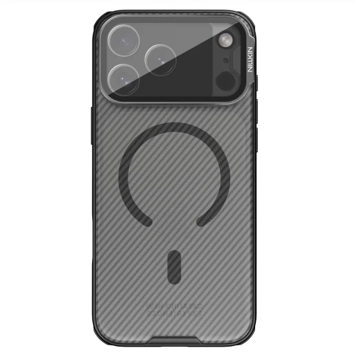 Nillkin CamShield Prop mágneses tok Apple iPhone 17 Pro Max átlátszó fekete tok - 1