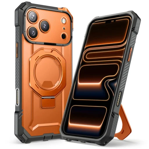 iPhone 17 Pro Supcase Ub Grip Mag Magsafe tok Átlátszó/Korall - 2