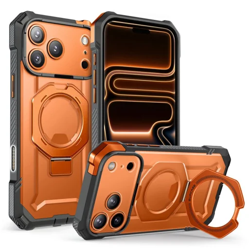 iPhone 17 Pro Supcase Ub Grip Mag Magsafe tok Átlátszó/Korall - 1