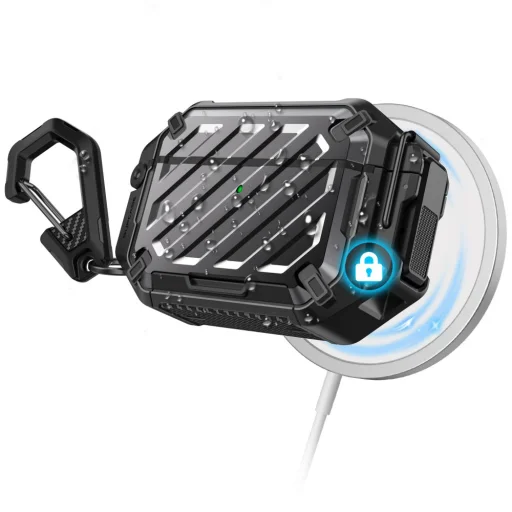 Apple AirPods Pro 3 tok Supcase Unicorn Beetle Pro MagSafe IP68 fekete - 2