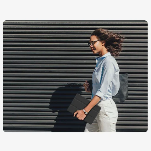 Samsung Galaxy Tab A9 8.7 X110/X115/X133/X135 tok Tech-protect Smartcase Fekete - 9