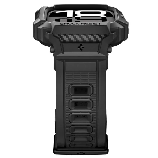 Apple Watch 10 / 11 42mm Spigen Rugged Armor "Pro" V2 matt fekete tok - 6