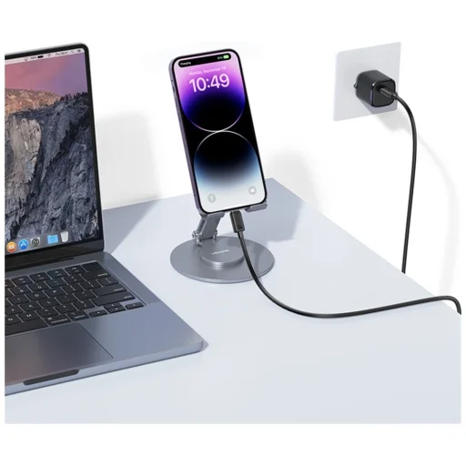 USAMS KY Sorozat US-SJ692 30W USB-C - Lightning 1m kábel fehér - 7