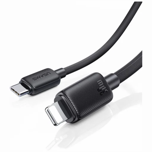 USAMS KY Sorozat US-SJ692 30W USB-C - Lightning 1m kábel fehér - 3