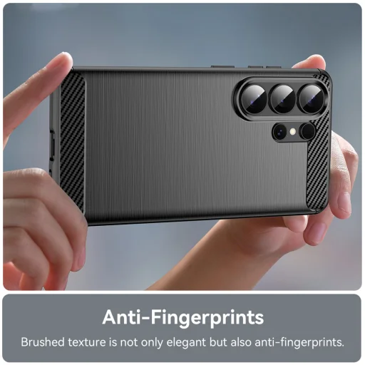 Xiaomi 17 Fekete Techsuit Carbon Silicone tok - 4