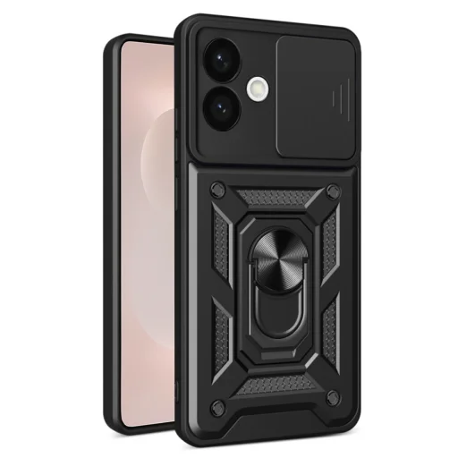 Samsung Galaxy S26 Plus Techsuit CamShield Series - Fekete tok - 1