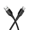 Hoco X120 USB-A - USB-C kábel 3A 1 m fekete thumbnail