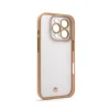 iPhone 15 Pro tok Selymes Arany rózsaszín - 3
