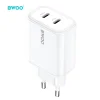 BWOO CDA206 PD fali töltő 1x USB-C port 35W fehér