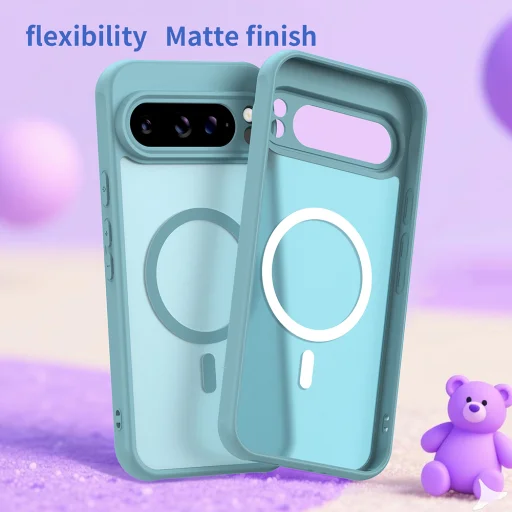 Google Pixel 10 Pro XL Techsuit - HaloFrost II MagSafe - Mint Green tok - 2