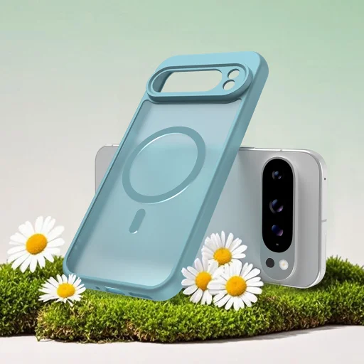 Google Pixel 10 Pro XL Techsuit - HaloFrost II MagSafe - Mint Green tok - 6