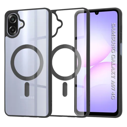 Samsung Galaxy A07 4G Techsuit MagSafe Pro - Fekete tok - 1