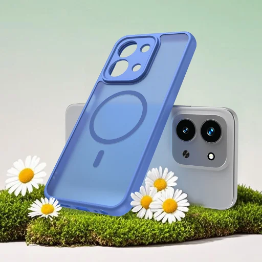 Xiaomi Redmi 15C 4G / Redmi 15C 5G Sky Blue Techsuit - HaloFrost II MagSafe tok - 6