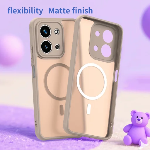 Xiaomi Redmi 15C 4G / Redmi 15C 5G Techsuit - HaloFrost II MagSafe Arany tok - 2