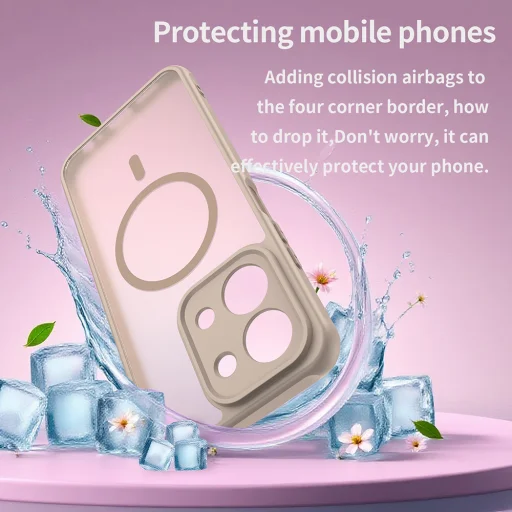 Xiaomi Redmi 15C 4G / Redmi 15C 5G Techsuit - HaloFrost II MagSafe Arany tok - 5