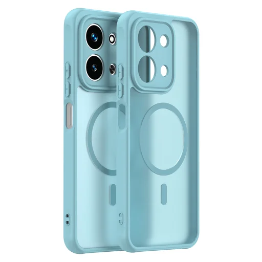 Xiaomi Redmi 15C 4G / Redmi 15C 5G Techsuit - HaloFrost II MagSafe - Mentazöld tok - 1