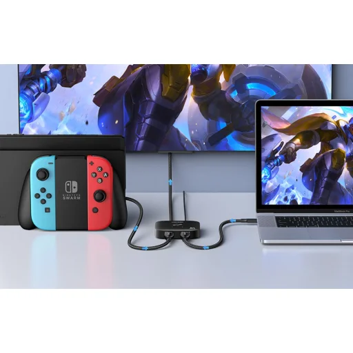 HDMI kapcsoló Ugreen AW700, 2 bemenet 1 kimenet, 8K 60Hz - 7