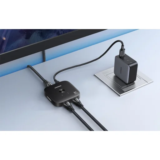HDMI kapcsoló Ugreen AW700, 2 bemenet 1 kimenet, 8K 60Hz - 5