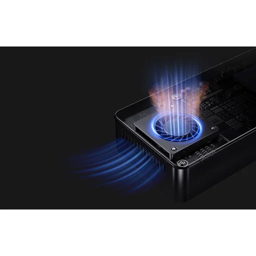 Ugreen D703 M.2 NVMe SSD ház, USB4 (szürke) - 8