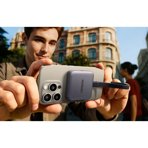 Ugreen CM898 3 az 1-ben MagSafe USB-C kártyaolvasó, SD/TF (fekete) - 8