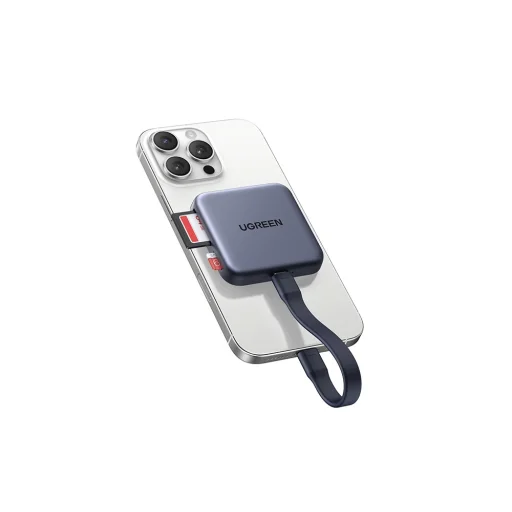 Ugreen CM898 3 az 1-ben MagSafe USB-C kártyaolvasó, SD/TF (fekete) - 3