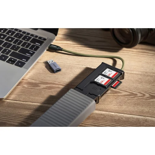 Ugreen CM856 Multifunkciós Kártyaolvasó, USB és USB-C, SD/microSD - 10