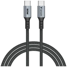 Verbatim USB-C - USB-C QC PD 60W 120cm kábel fekete