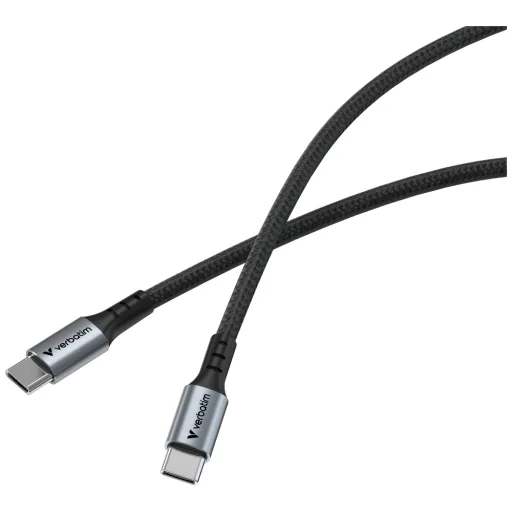 Verbatim USB-C - USB-C QC PD 60W 120cm kábel fekete - 3