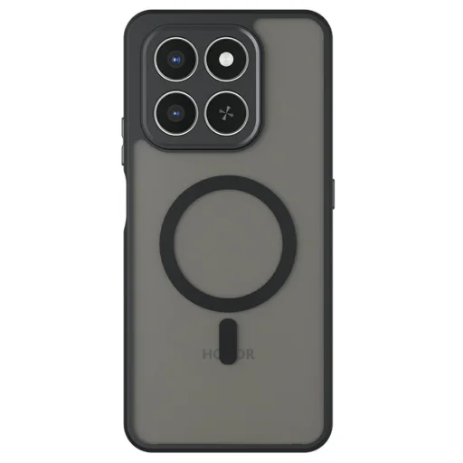 Honor 400 Smart / X7d 4G - Techsuit PureFrost MagSafe - Matt Fekete tok - 2