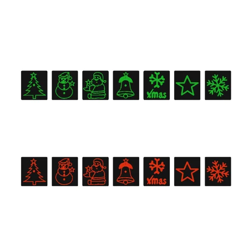 Home DL IP 8 lézerprojektor, 8 fényeffekt, piros és zöld lézer, 3 lábú állvány, IP44, kültéri, beltéri - 4