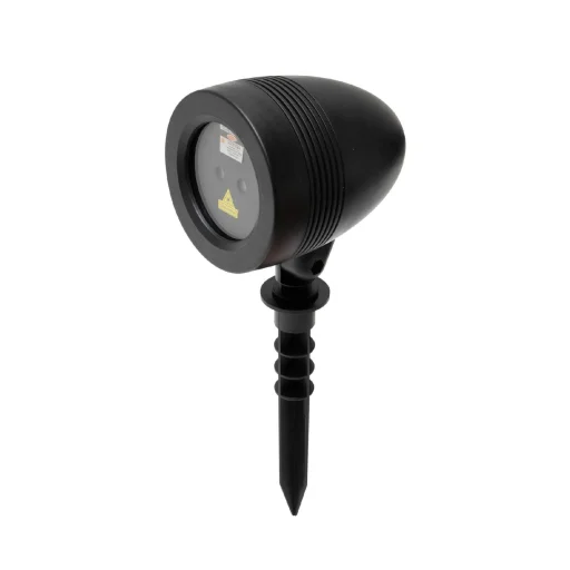 Home DL IP 8 lézerprojektor, 8 fényeffekt, piros és zöld lézer, 3 lábú állvány, IP44, kültéri, beltéri - 1