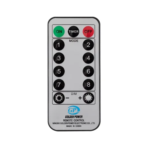 Home MLF 300/WW micro LED-es cluster fényfüggöny, 3x0,5 m / 300 db melegfehér micro LED, 8 fényprogram, távirányító, hálózati adapter, kül- és beltéri kivitel - 2