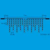Home DLFJ 200F/WW LED-es sziporkázó fényfüggöny, 5 m / 200 db melegfehér LED, állófényű, fehér vezeték, sorolható, kül- és beltéri kivitel thumbnail