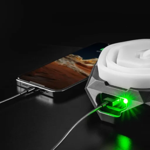 NEBO NEB-LTN-1008-G lámpás, GALILEO™ AIR 500, 500 lm - 20 lm, intelligens teljesítményvezérlés, IPX4, összecsukható, 20 lm piros fény - 4