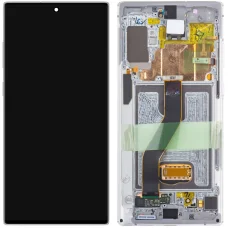 Samsung Galaxy Note 10+ 5G N976 / Note 10+ N975 LCD kijelző modul, fehér