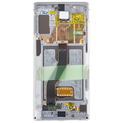 Samsung Galaxy Note 10+ 5G N976 / Note 10+ N975 LCD kijelző modul, fehér - 4