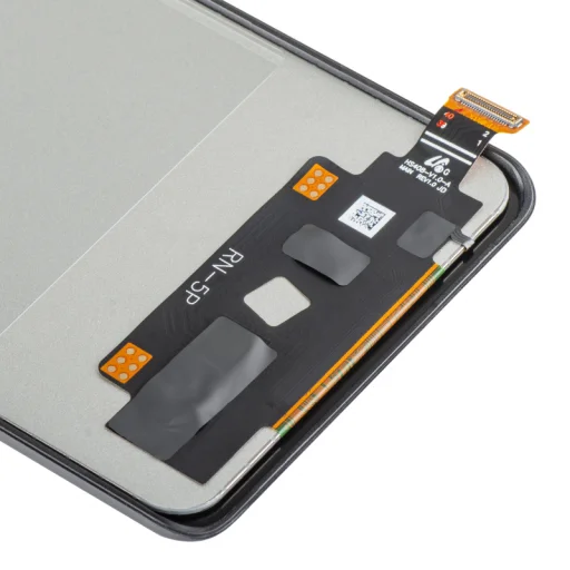 LCD Kijelző Modul MP Oppo Reno6 Pro 5G / Reno5 Pro 5G, keret nélkül, utángyártott, fekete, üvegfólia - 3